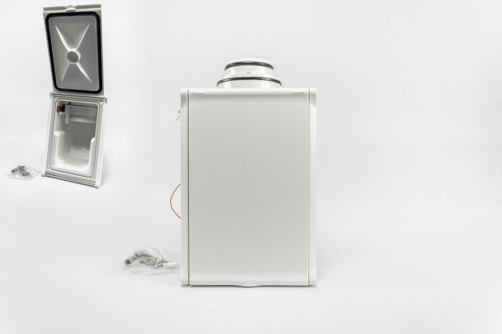 Hide-A-Hose HS4000 Valve Trim Kit– White | Central Vacuum Inlet Cover