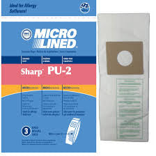 Sharp PU-2 Bags 3 pack