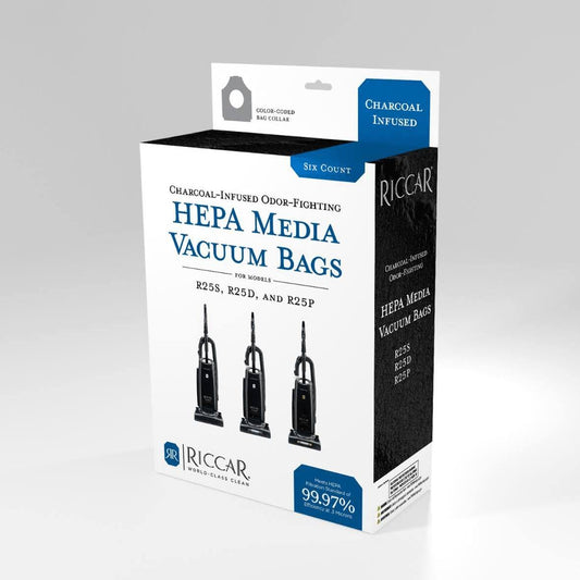 Riccar R25 Series Charcoal-Lined HEPA Bags