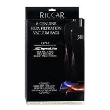 Riccar Type F Supralite HEPA Bags