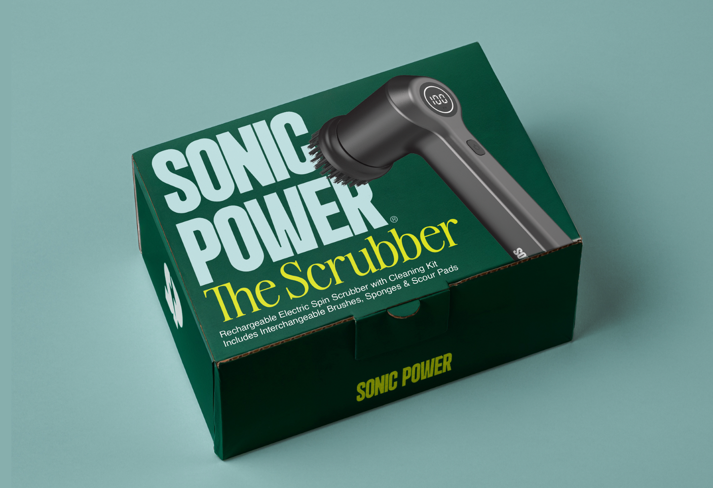 Sonic Power Electric Scrubber