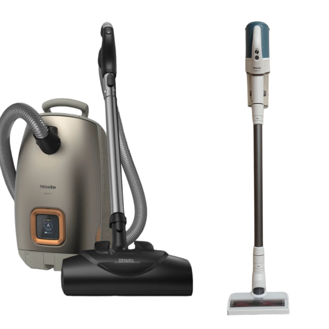 Miele Guard L1 Electro Titanium + Duoflex HX1 Nordic Blue Bundle