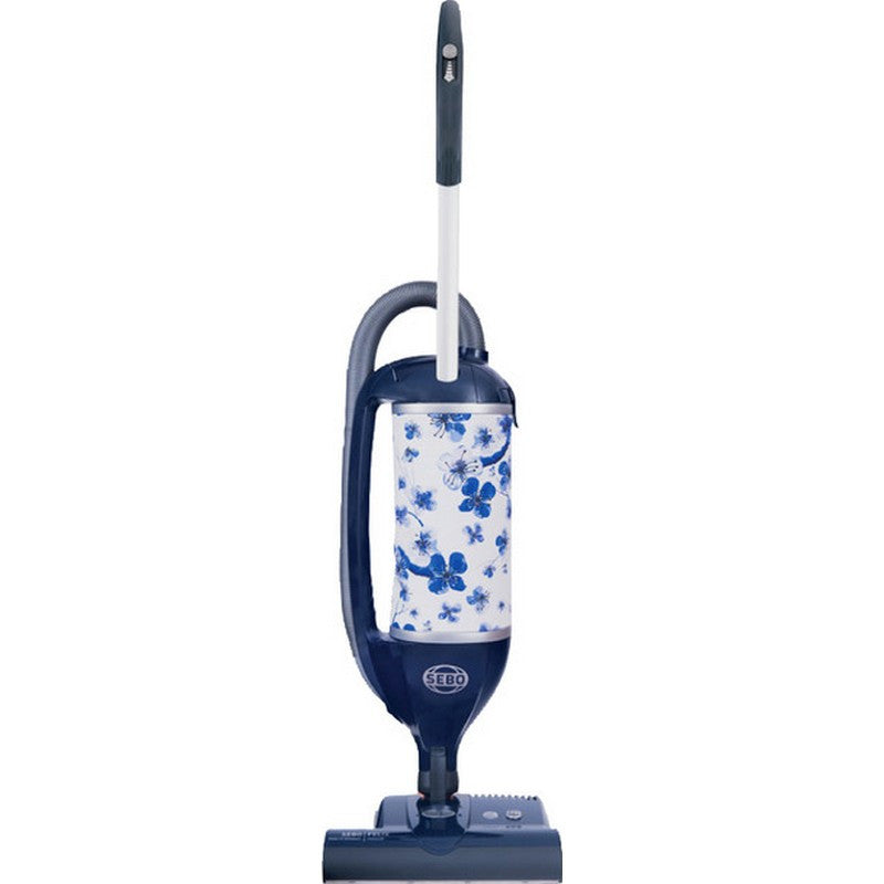 SEBO Microfilter with textile (indigo/white, blossoms) Felix and Dart 7095AM39