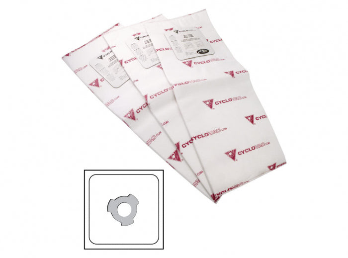 Cyclovac Heavy Duty Electrostatic Filter Bag- Set of 3 - 5.3 gal. (20 l)