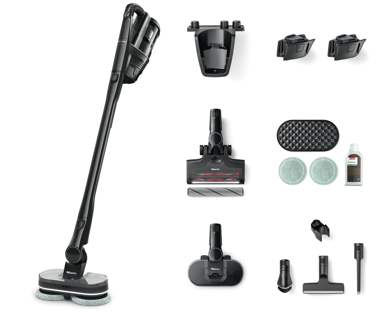 Miele Triflex HX3 Plus Aqua Obsidian Black