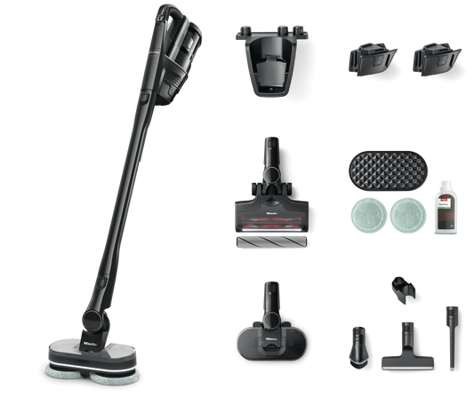 Miele Triflex HX3 Plus Aqua Obsidian Black