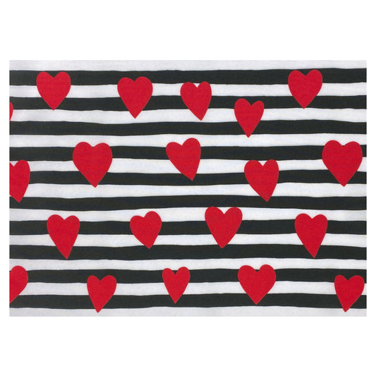 SEBO Microfilter with textile (black/white, red hearts) Felix and Dart