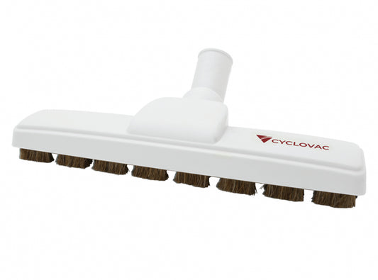 Floor brush with wheels - Soft bristle - Super Luxe - 12 in. (30.5 cm) - Cyclovac