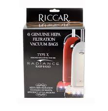 Riccar Type X Radiance Hepa Bags