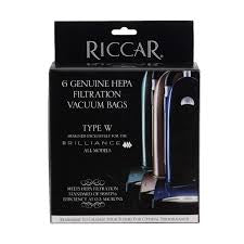 Riccar Type W Brilliance Hepa Bags