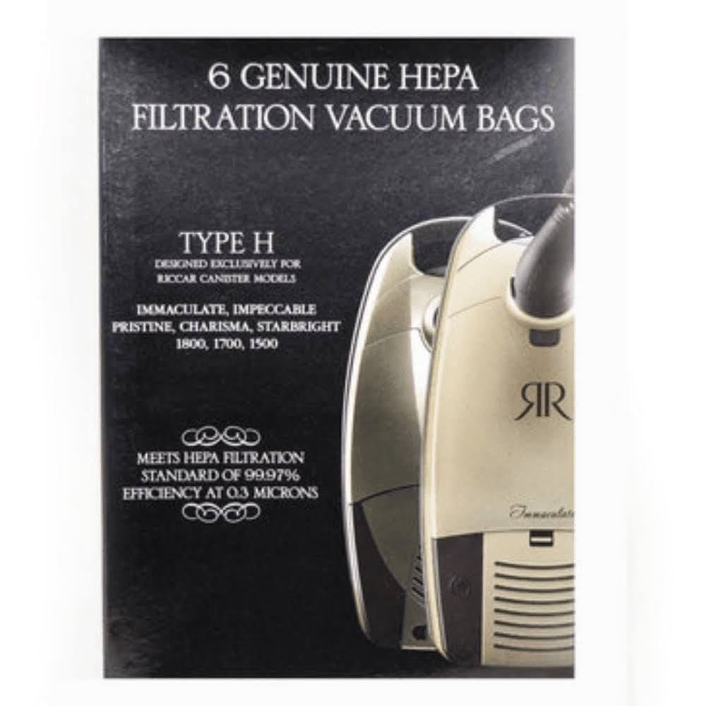 Riccar Type H Hepa Bags