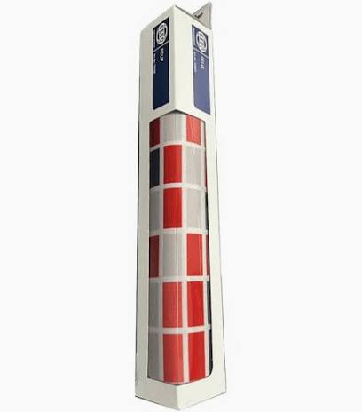 SEBO Microfilter with textile (red/gray, rectangles) Felix and Dart 7095AM12