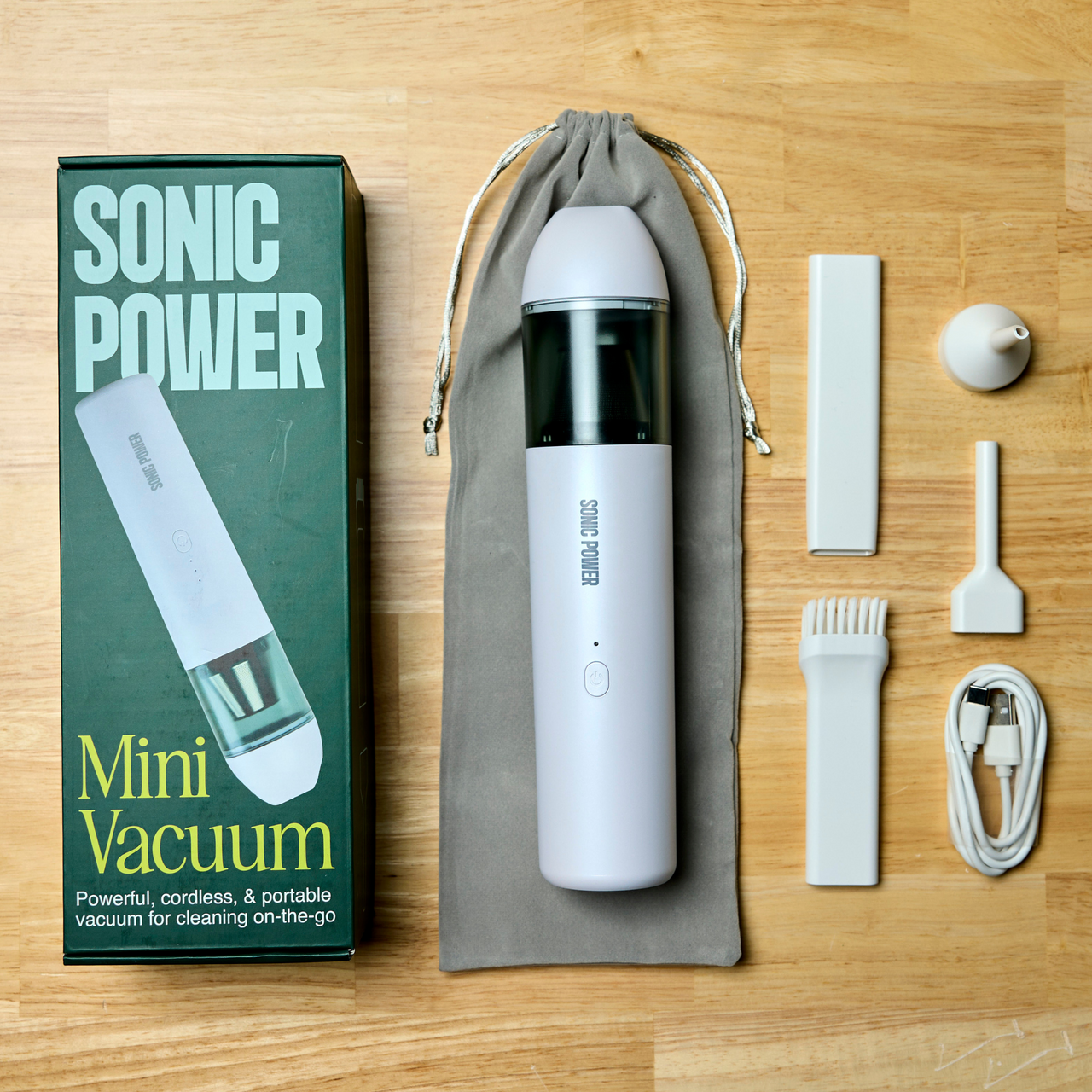 Sonic Power Minivac + Sonic Power Electric Scrubber Bundle