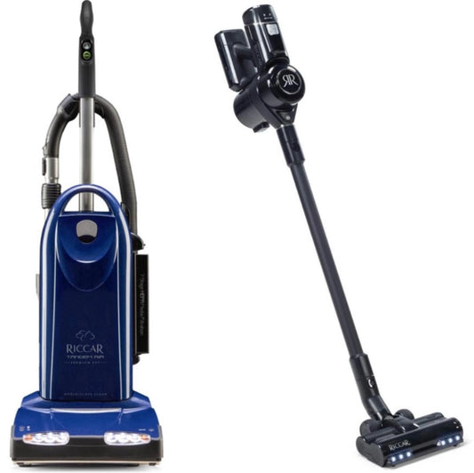 Riccar Tandem Air Premium R40P + Riccar R65 Cordless Bundle